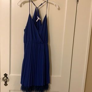 Royal blue dress